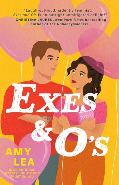 Exes & O's by Amy Lea book cover