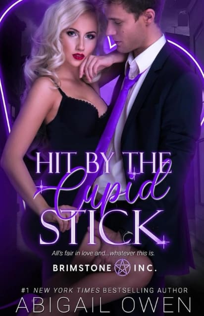 Hit by the Cupid Stick by Abigail Owen book cover