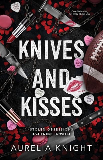 Knives & Kisses by Aurelia Knight book cover